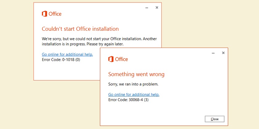 How to Fix Couldn't start Office Installation Error - Technig