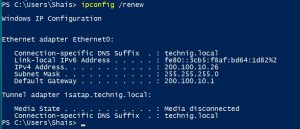 how to reset ip address windows