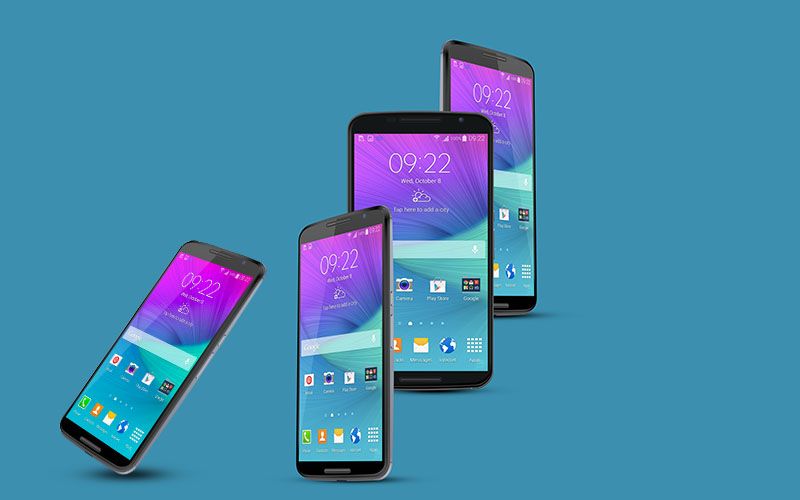 Nexus 6 PSD MockUp - Technig