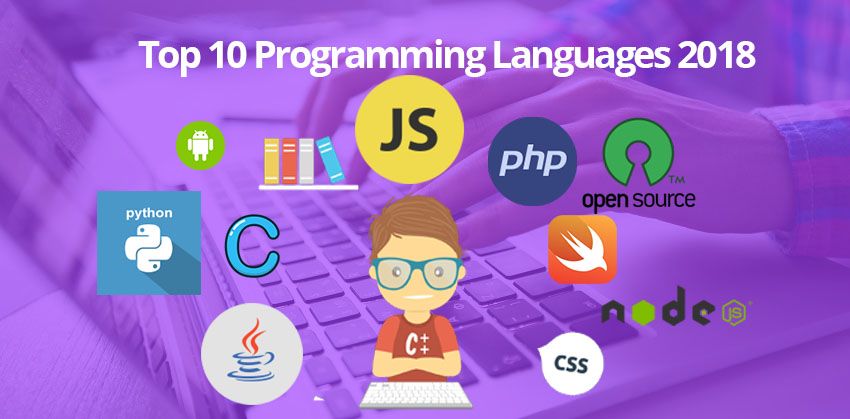 Top 10 Programming languages 2018 - Technig