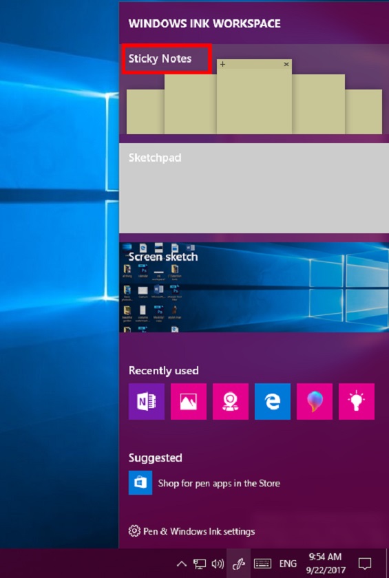 How to Use Windows Ink Workspace on Windows 10? Technig