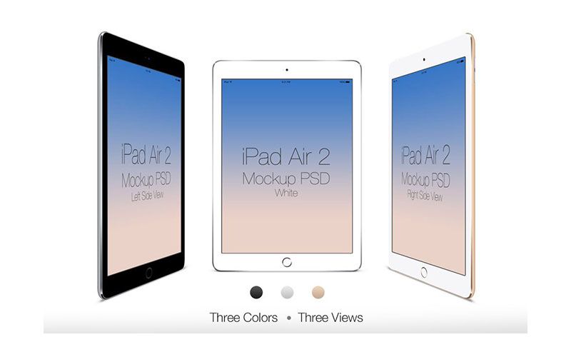 iPad Air Free Mockup - Technig