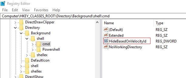 Add CMD to Right-click context menu - Technig