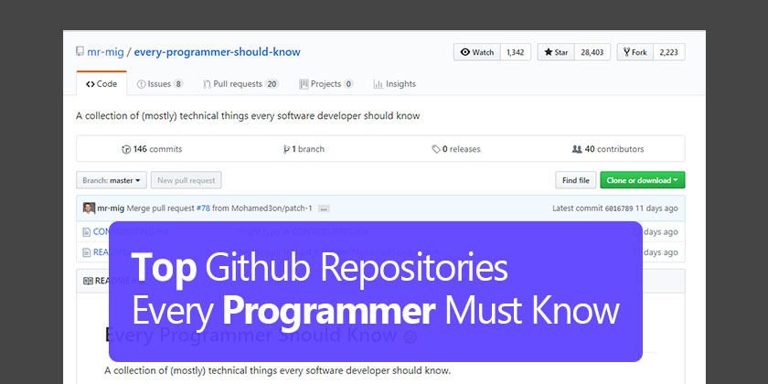 12 Best Github Repositories Every Programmer Must Star - Technig