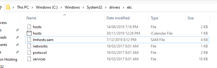 Change Localhost domain name in Windows 10