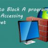 How to Block A Program From Accessing Internet
