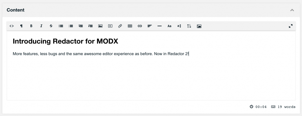 Redactor Editor