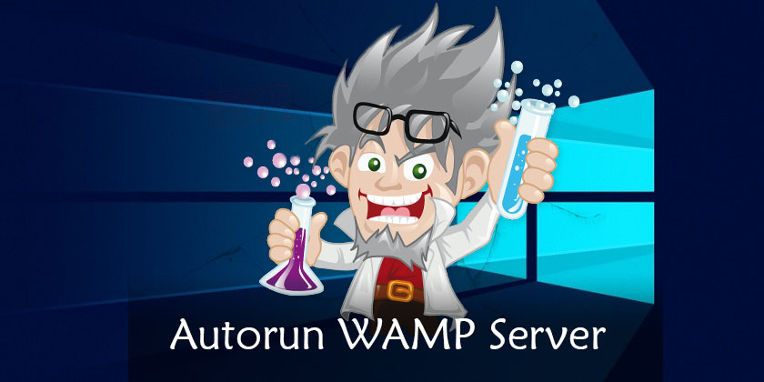 Start Wamp Server Automatically in Windows 10 - Technig