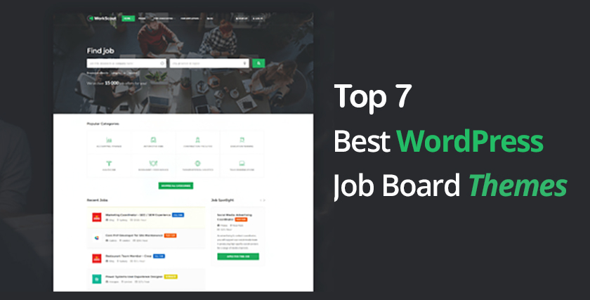 Top 7 Best WordPress Job Board Themes