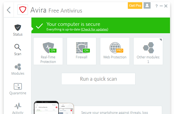 Avira Best Free Antivirus for 2020- Technig