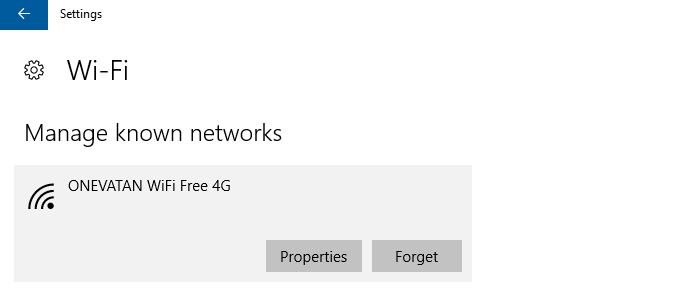 Delete a WiFi Profile on Windows 10 - Technig