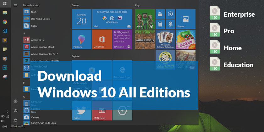 free download windows 10 iso file