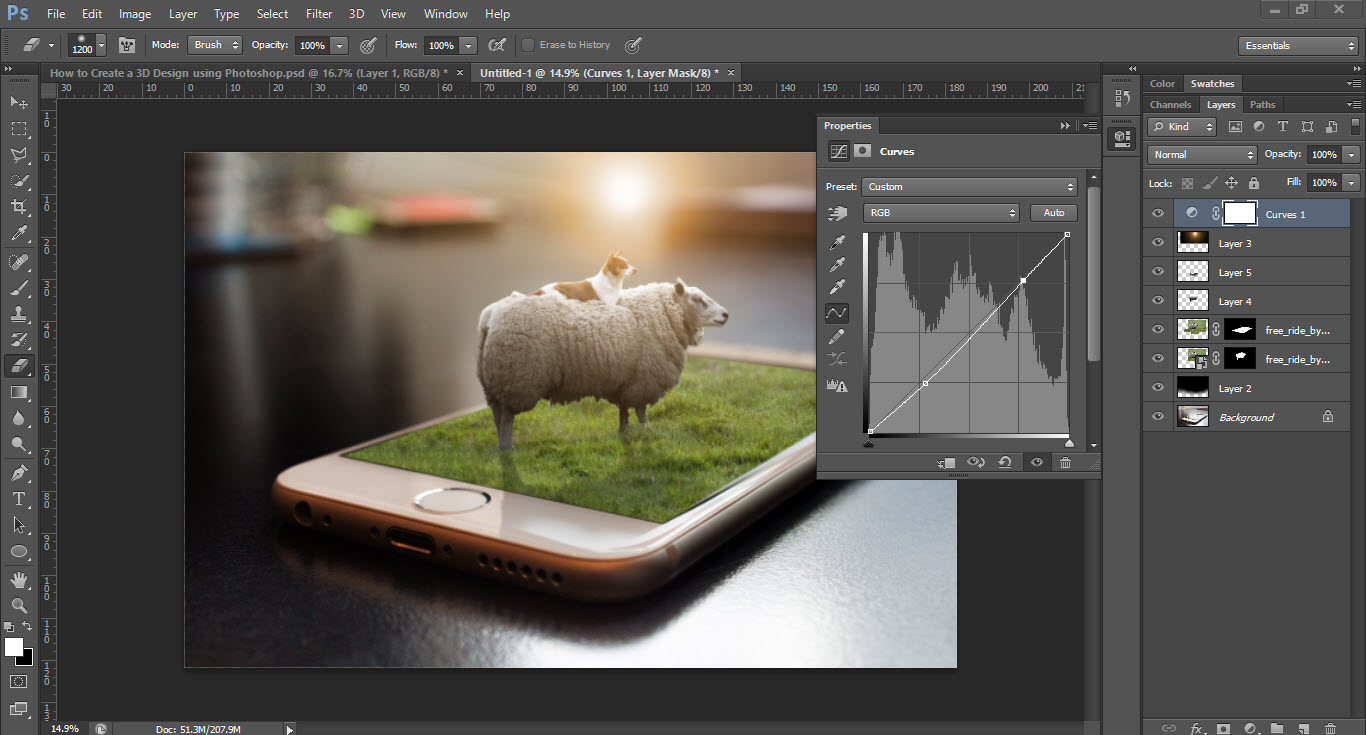 Create Manipulation 3D with Photoshop