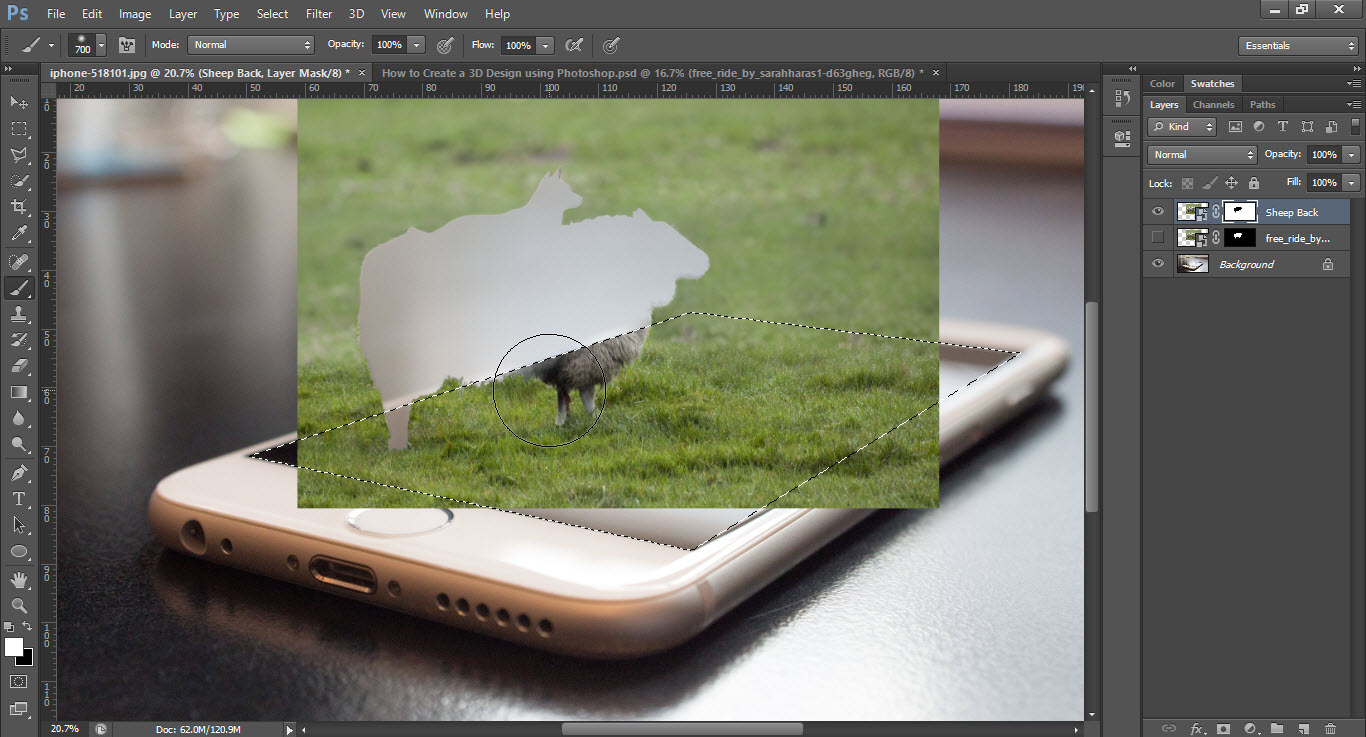 Create Manipulation 3D with Photoshop