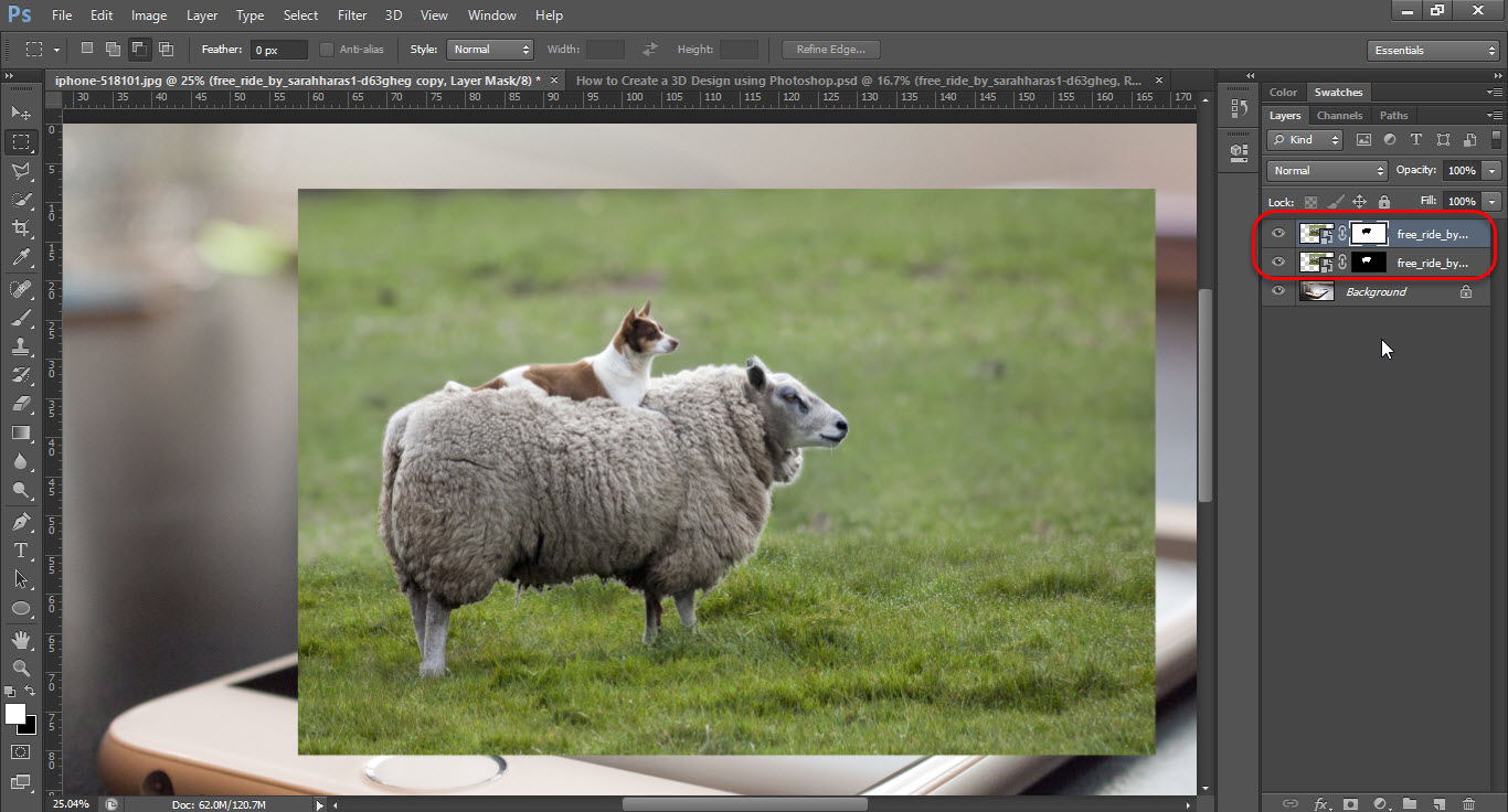 Create Manipulation 3D with Photoshop