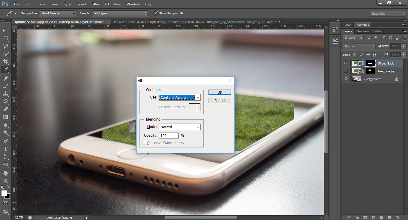 Create Manipulation 3D with Photoshop
