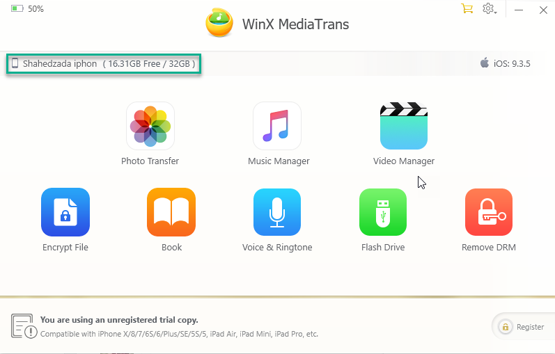 Transfer files from iPhone to PC without iTunes