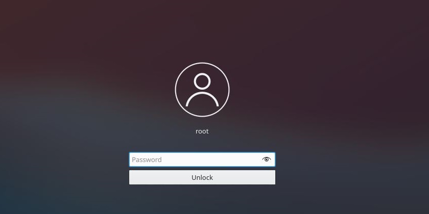 default username password kali linux