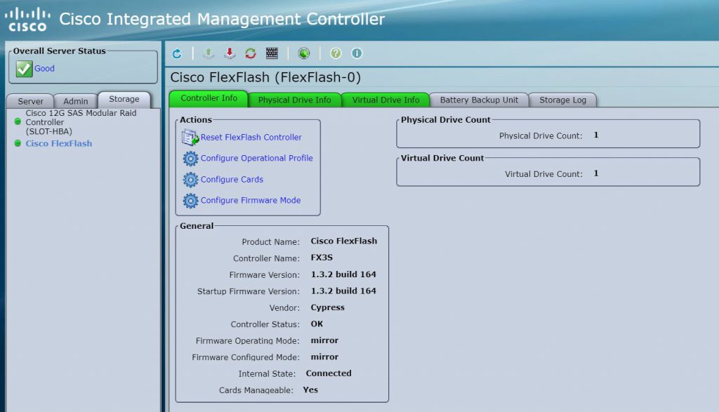 Install OS on SC Card on Cisco UCS Servers - Technig