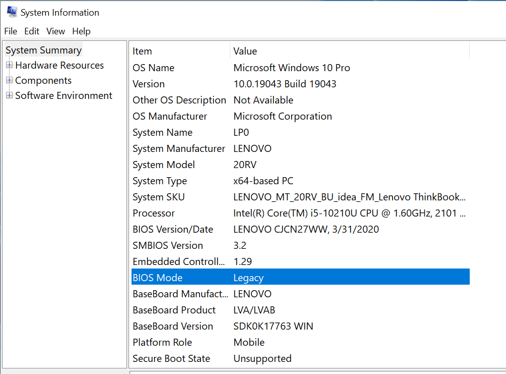 How to Verify that Secure Boot is Enabled in Windows 10