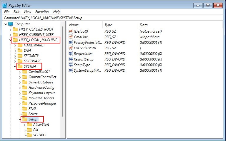 Bypass Windows 11 Requirements Using Registry Editor | Registry Editor Window