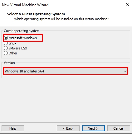 Creating new Windows 11 virtual machine on VMWare