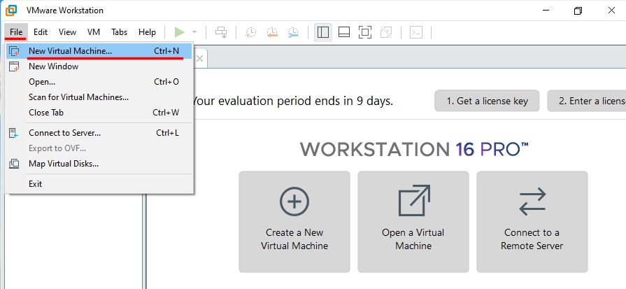 Creating new Windows 11 virtual machine on VMWare