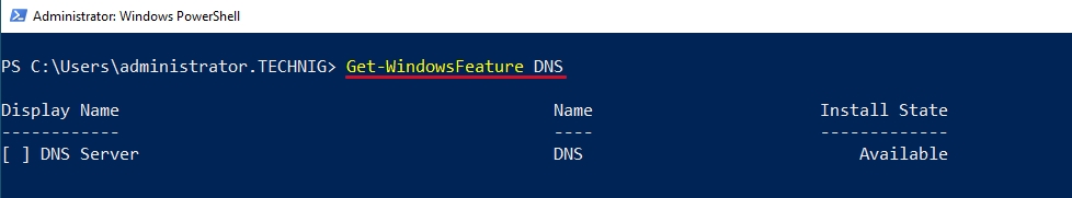 Check DNS Status Using PowerShell Command