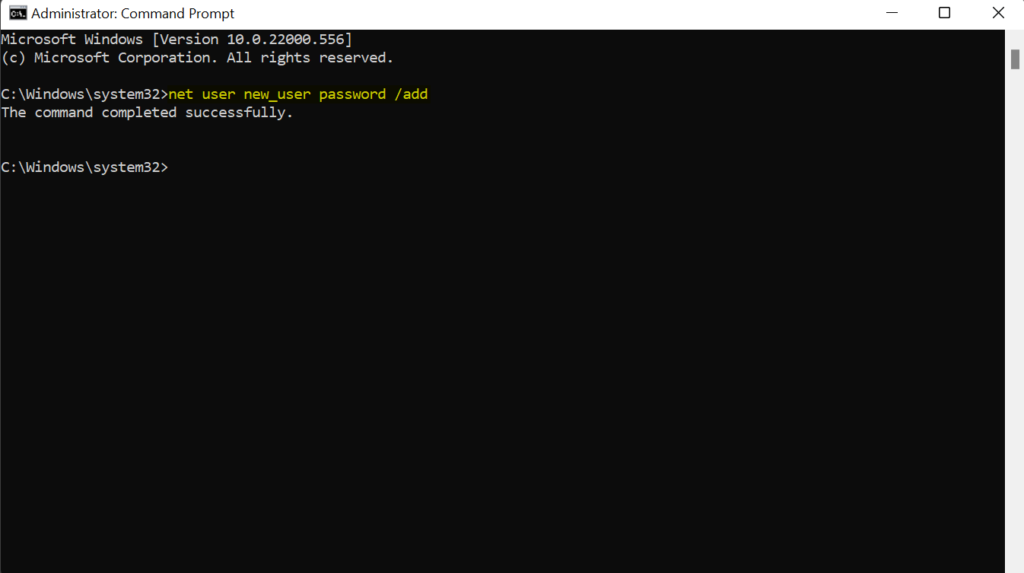 Create new user using Command Prompt/ How to create new local user account in Windows 11 | Local group