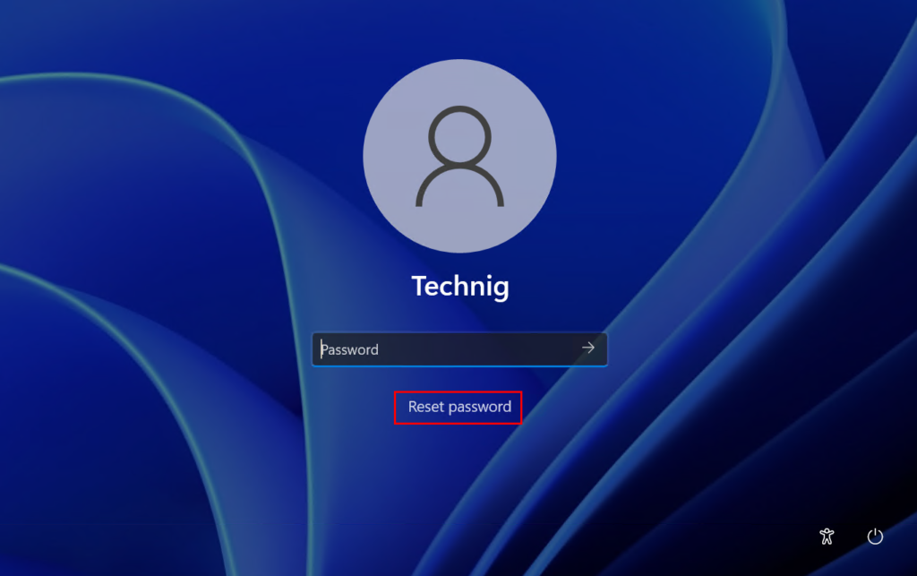 How to Reset Password on Windows 11 before Login