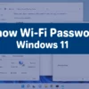 Show Wifi on Windows 11