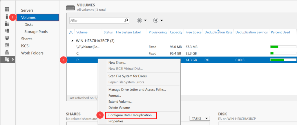 How to Install and Enable Data Deduplication in Windows Server 2022