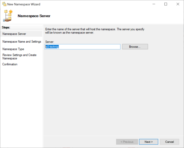 How to Install and Configure DFS Namespace in Server 2022
