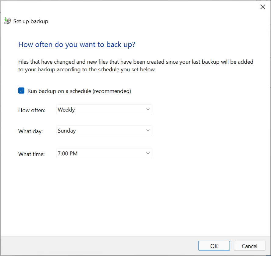 How to Schedule Automatic Backup in Windows 11 (2 Ways) TECHNIG